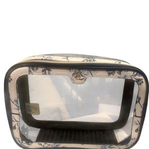 Victoria’s Secret Floral Clear Makeup Travel Bag